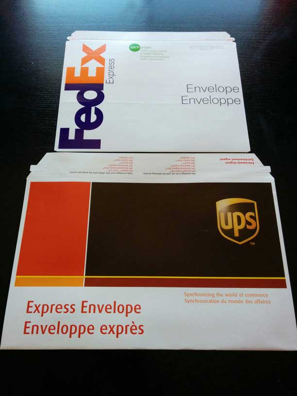 What is the difference between an Envelope, Pak, and My Package ...